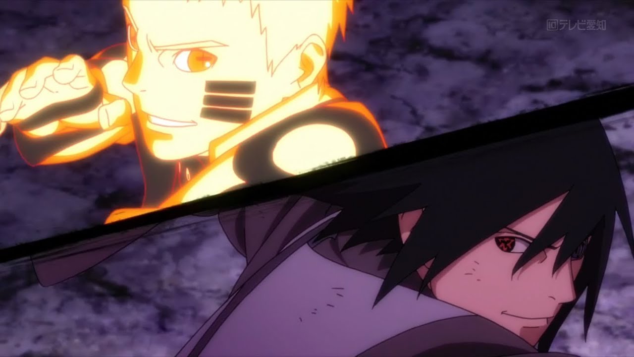 Naruto , Sasuke and Boruto vs Otsutsuki Momoshiki AMV - Down With The Sickness