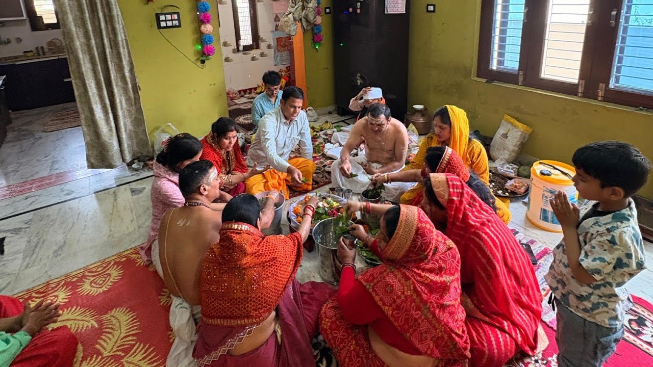 🌺आज गए उमा दीदी के घर शिवार्चन पूजा में🙏हर साल हमें सौभाग्य प्राप्त होता शिव भोग बनाने का🌺शिव पूजा