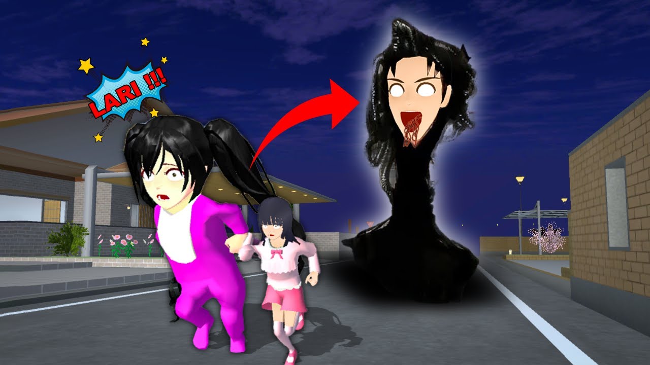 YUTA JADI HANTU TOR MONITOR KETUA ⁉️ Mio & Baby Celine Dikejar Yuta 😱 | Sakura School Simulator