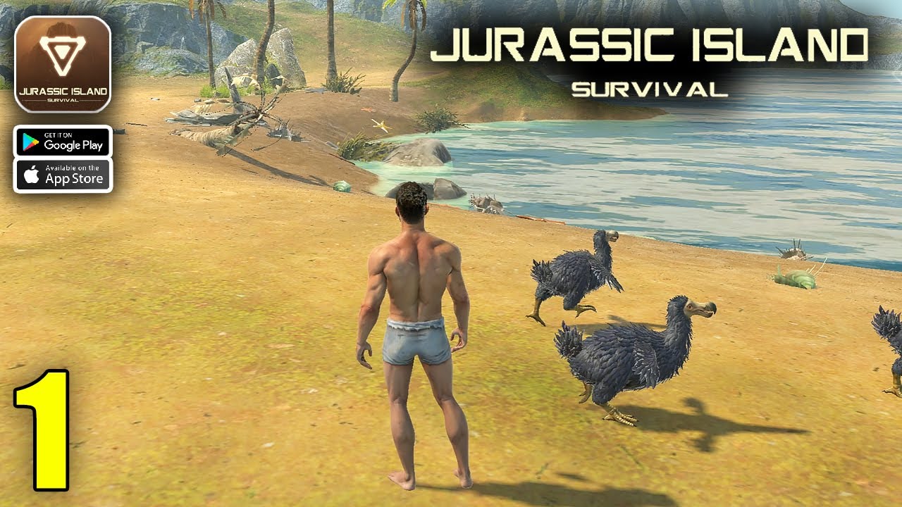 Jurassic Island: Survival Gameplay Walkthrough Part 1 (iOS, Android)