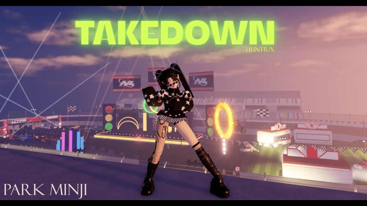 HUNTR/X – Takedown | Kpop Demon Hunters | Koya Avatar Dance Performance by Park Minji