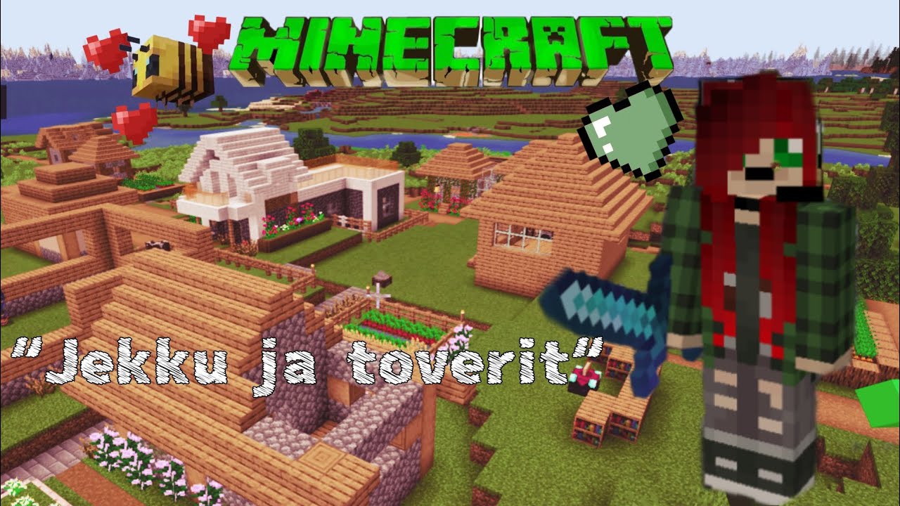 Kylän valtaus ja talojen laajennusta ● minee porukalla ● #1