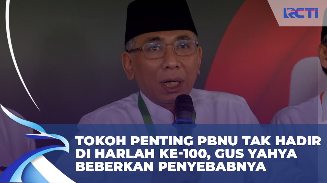 Absennya Elite PBNU di Harlah Seabad NU Jadi Sorotan, Gus Yahya Angkat Bicara