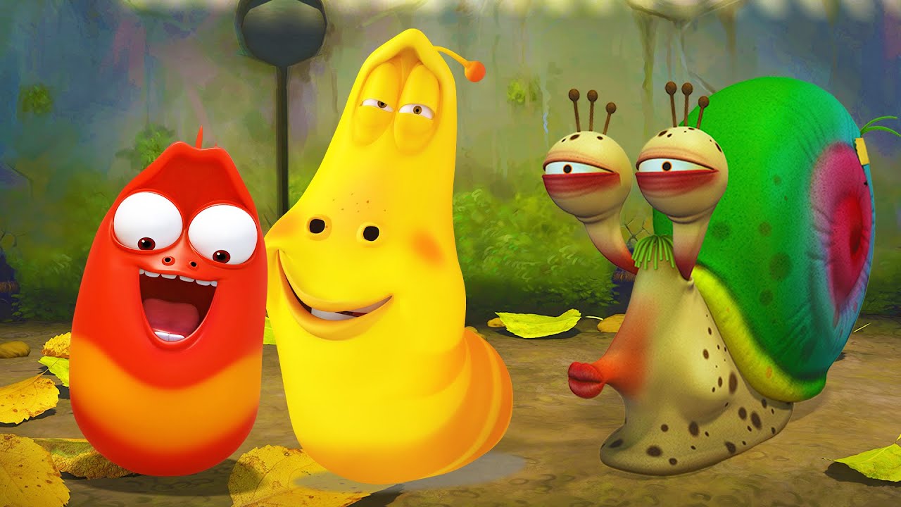 CONHEÇA O CARACOL! | LARVA | Desenhos animados para crianças | WildBrain em Português