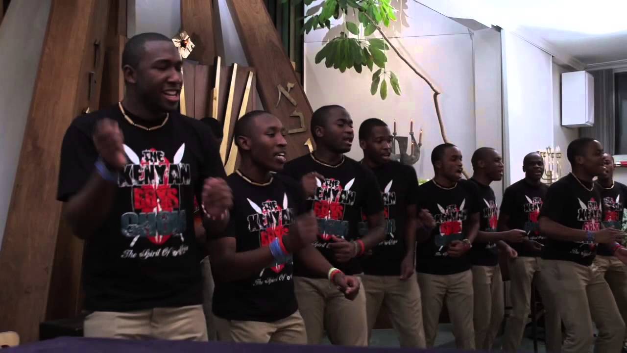 Kenyan Boys Choir Sings Feel Alright - :One Love