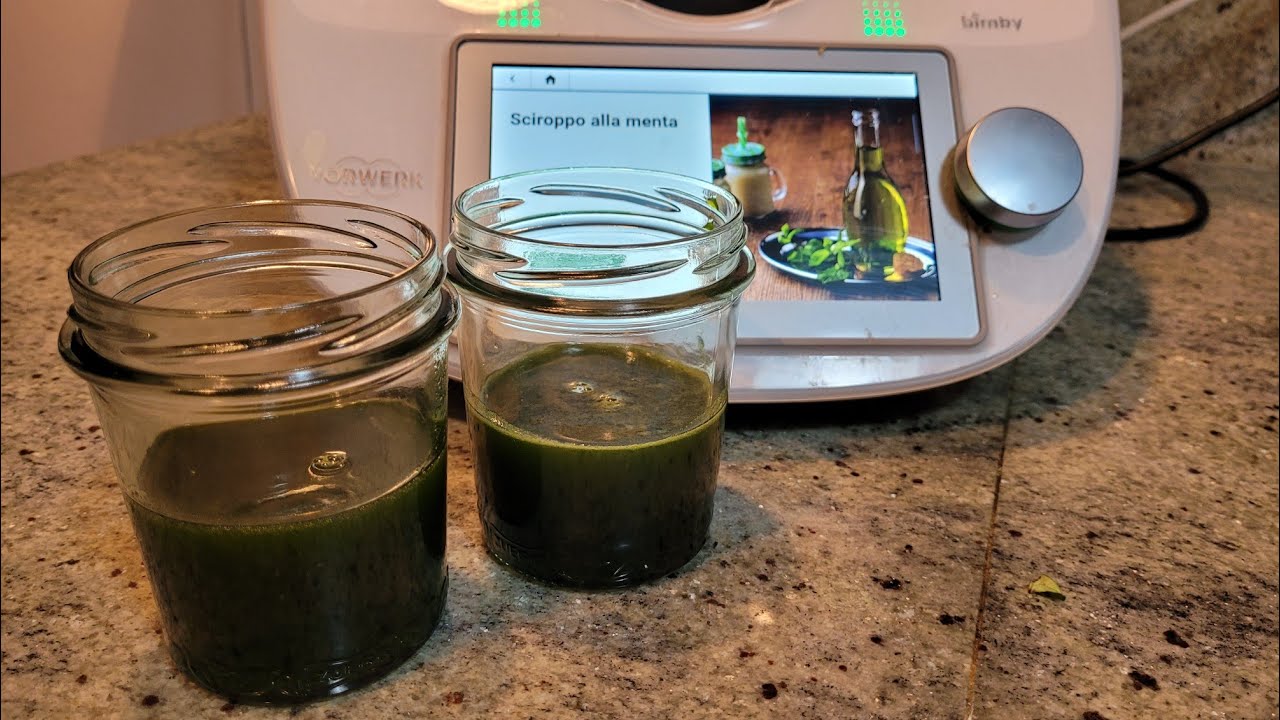 Sciroppo alla menta | Dimostrazione BIMBY TM31 TM5 TM6