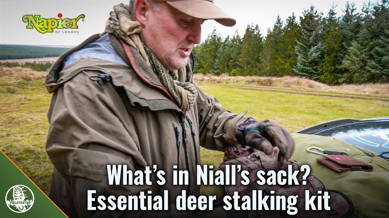 What's in Niall's sack? - essential deer stalking kit