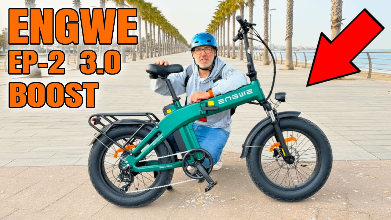 🔥 NUEVA!! ENGWE EP-2 3.0 Boost ⚡️ Como una bicicleta pero Mejor