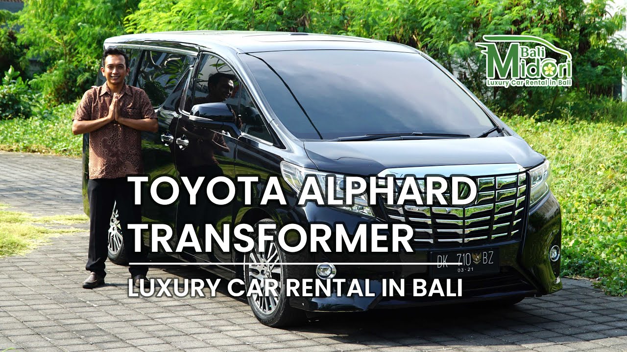 Rental Alphard Transformer at Bali Midori Transport