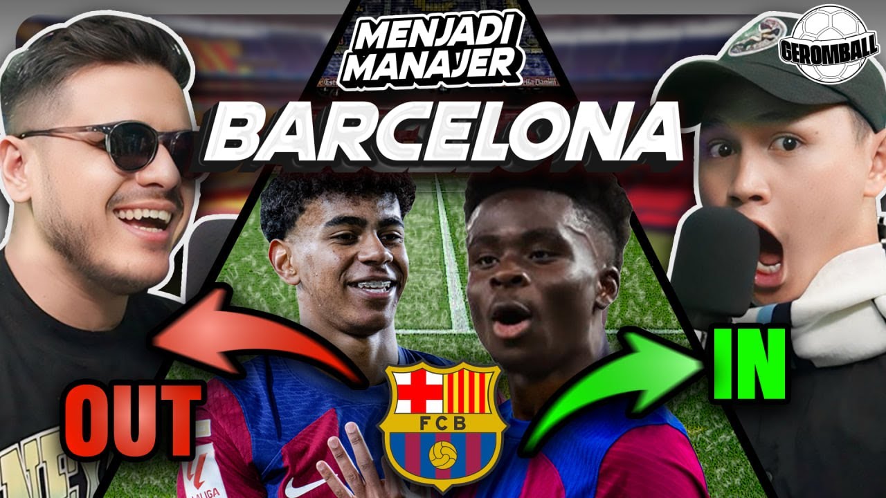CHALLENGE: Rombak Skuad BARCELONA (WAJIB NONTON) | Menjadi Manager