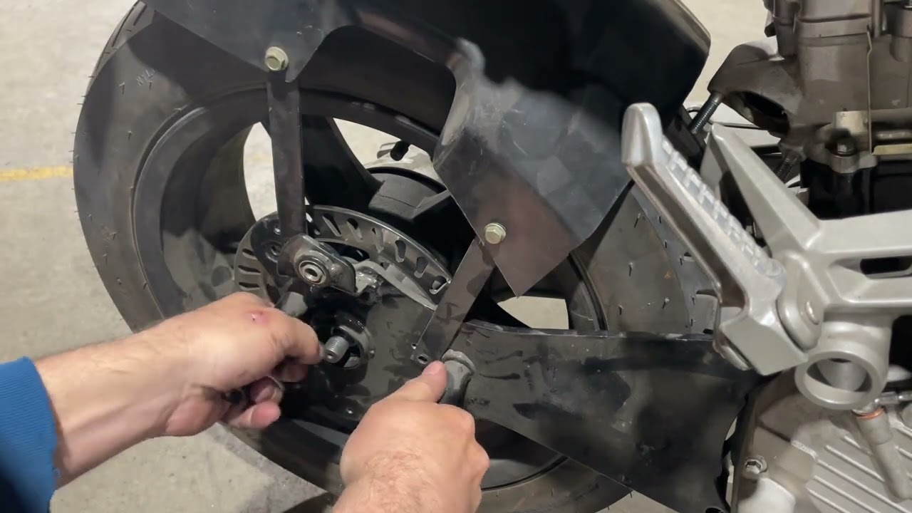 How to Remove the Rear Wheel on Your Venom X22GT 250CC Automatic Motorcycle | Venom Motorsports