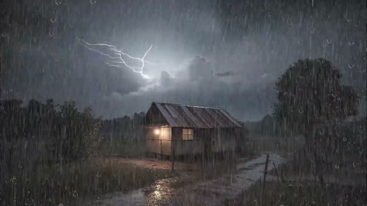 Continuous Rain ASMR | No Ads | Background Calm