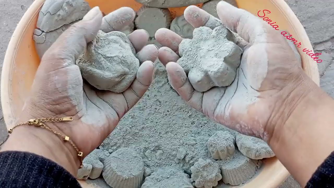 Gachi crumbling video small flower shape crumbling #sonia_asmr_video 