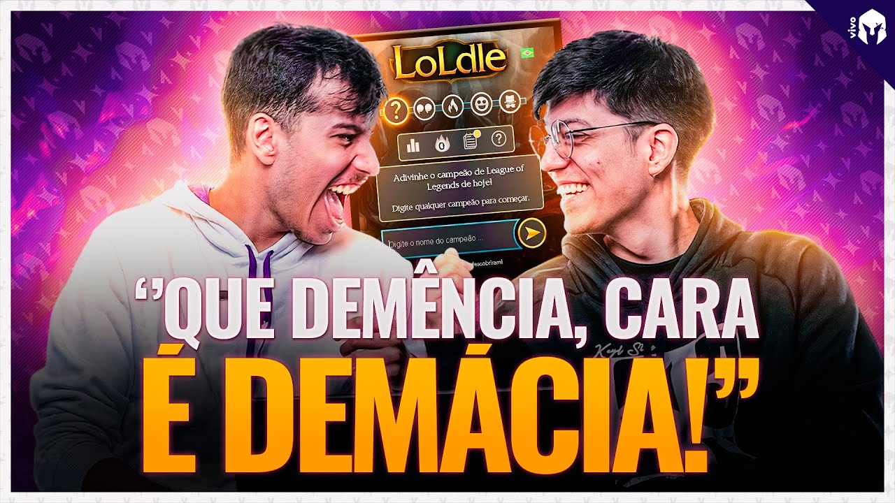 JOGADORES PROFISSIONAIS TENTAM JOGAR LOLDLE