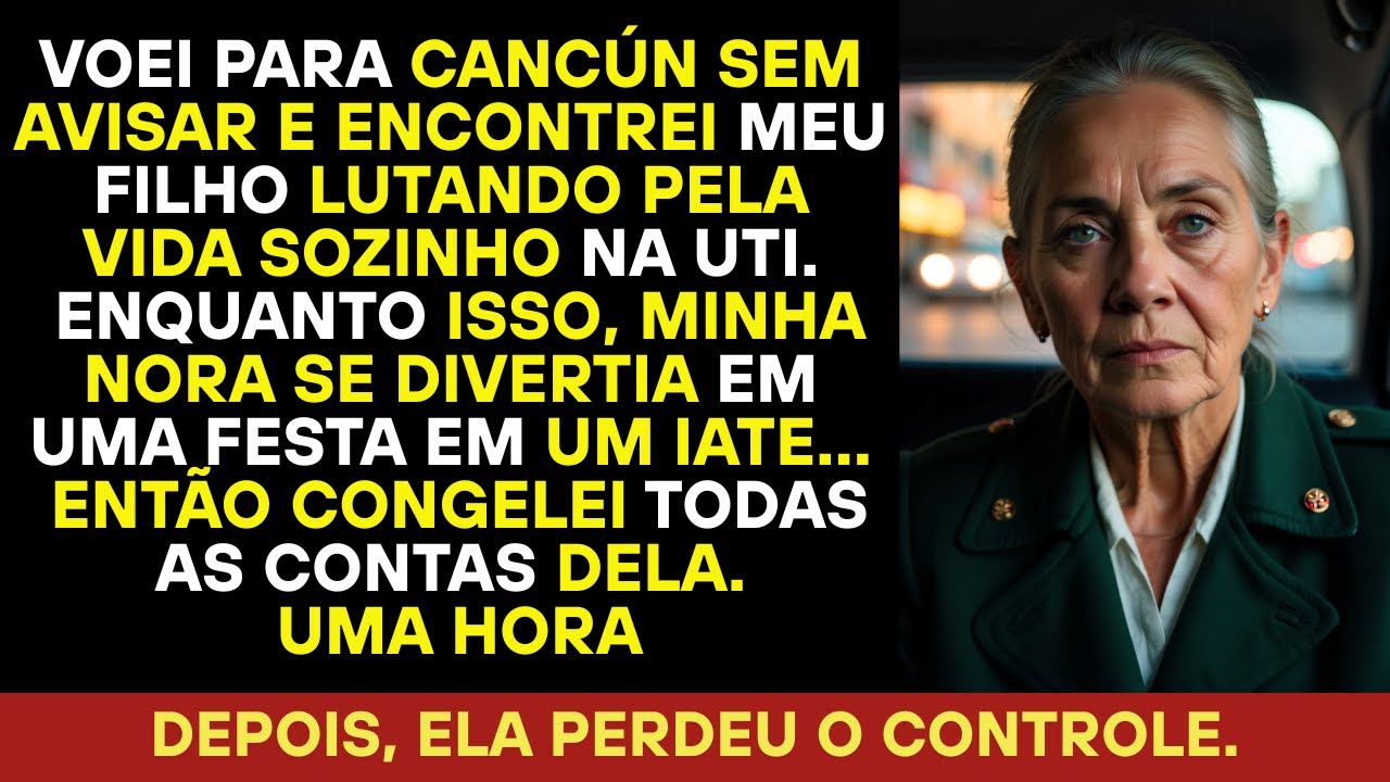 Cheguei a Cancún sem avisar e encontrei meu filho sofrendo, enquanto minha nora curtia o barco.
