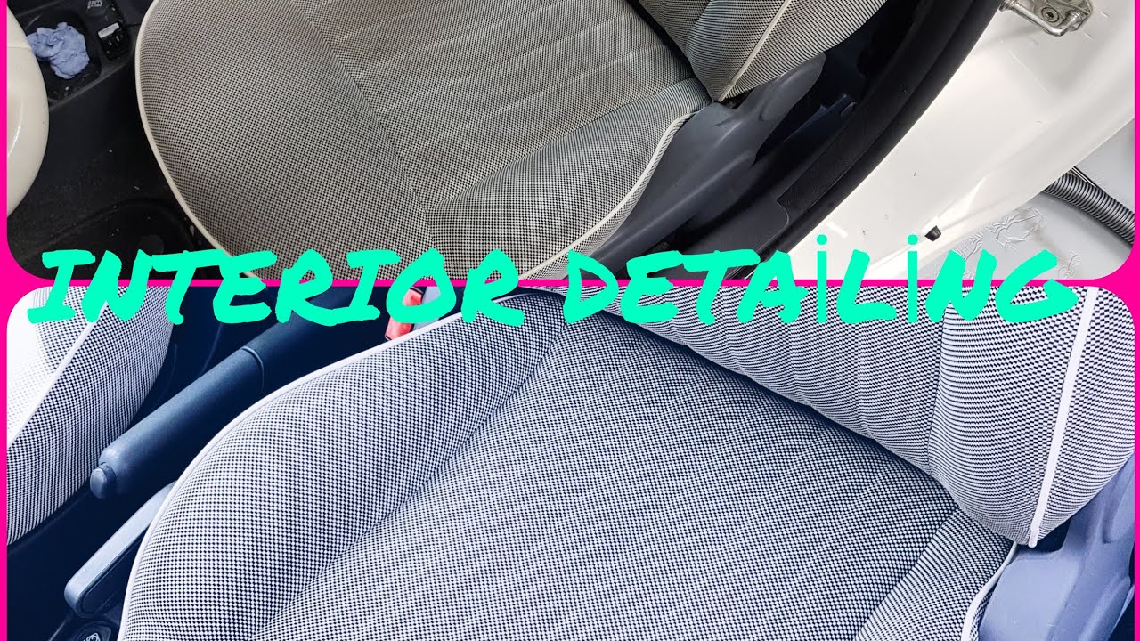 FIAT 500 Interior Detailing (#Teamdrechsler)