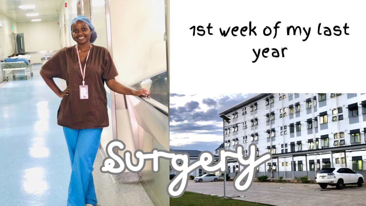 First week of my last year as a medical student| Surgery rotation