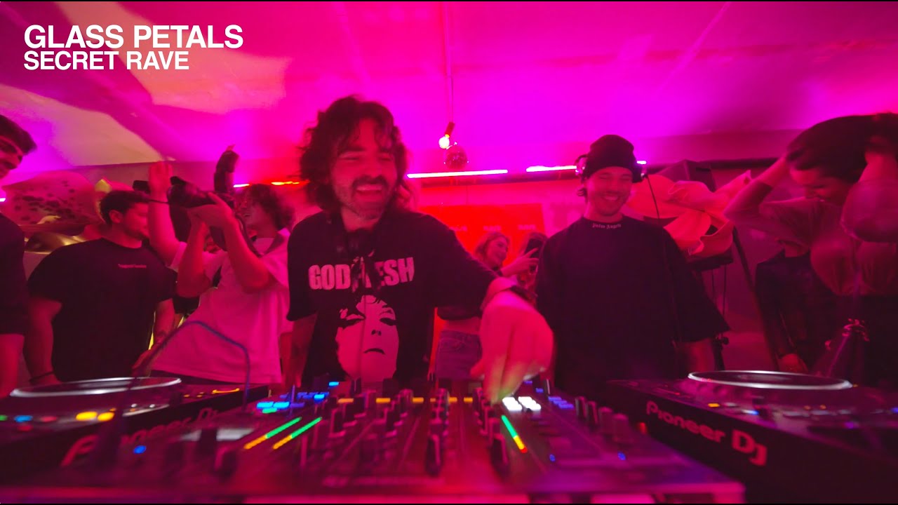 glass petals - The Secret Rave