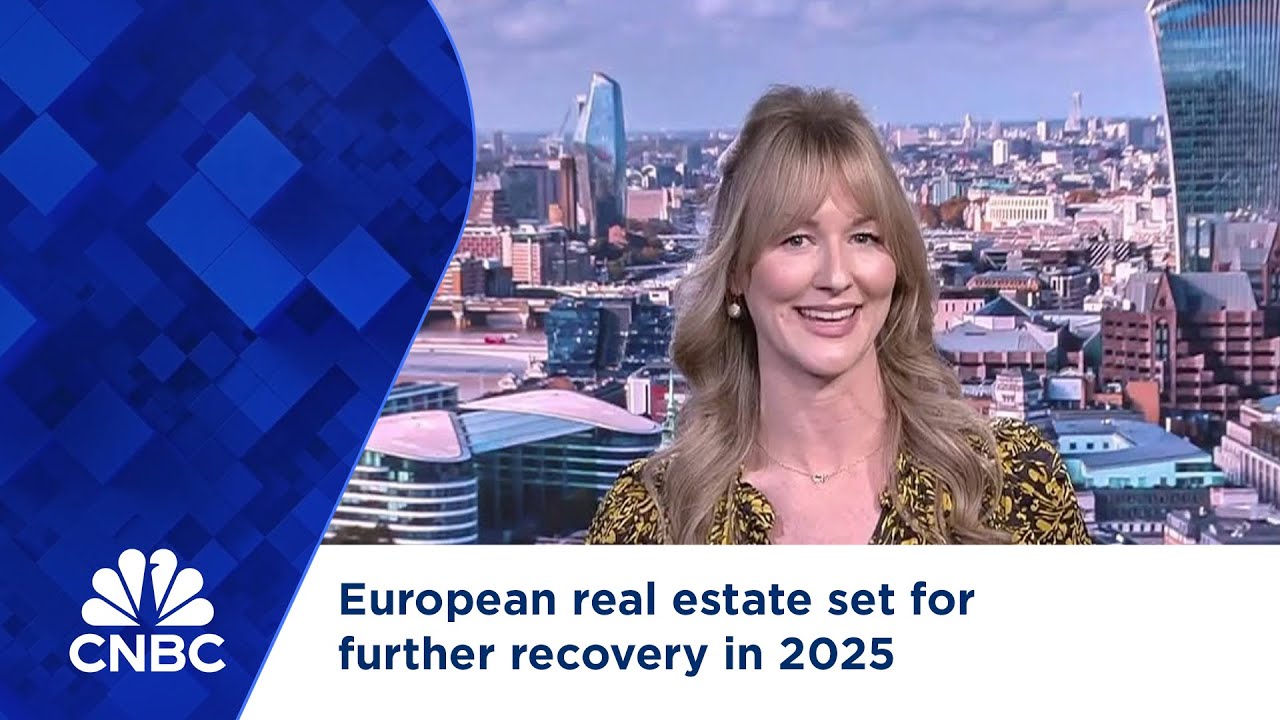 European real estate set for further recovery in 2025