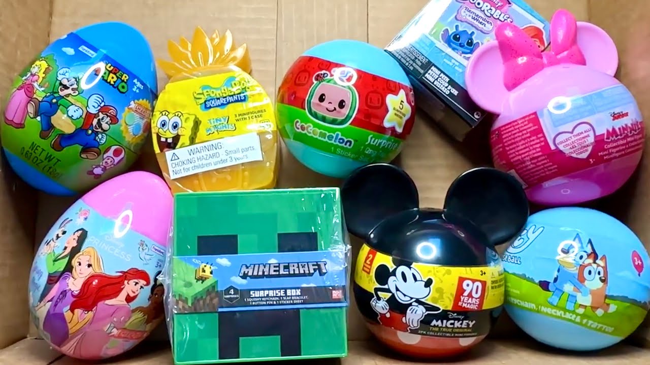 Surprise toys - relaxing unboxing