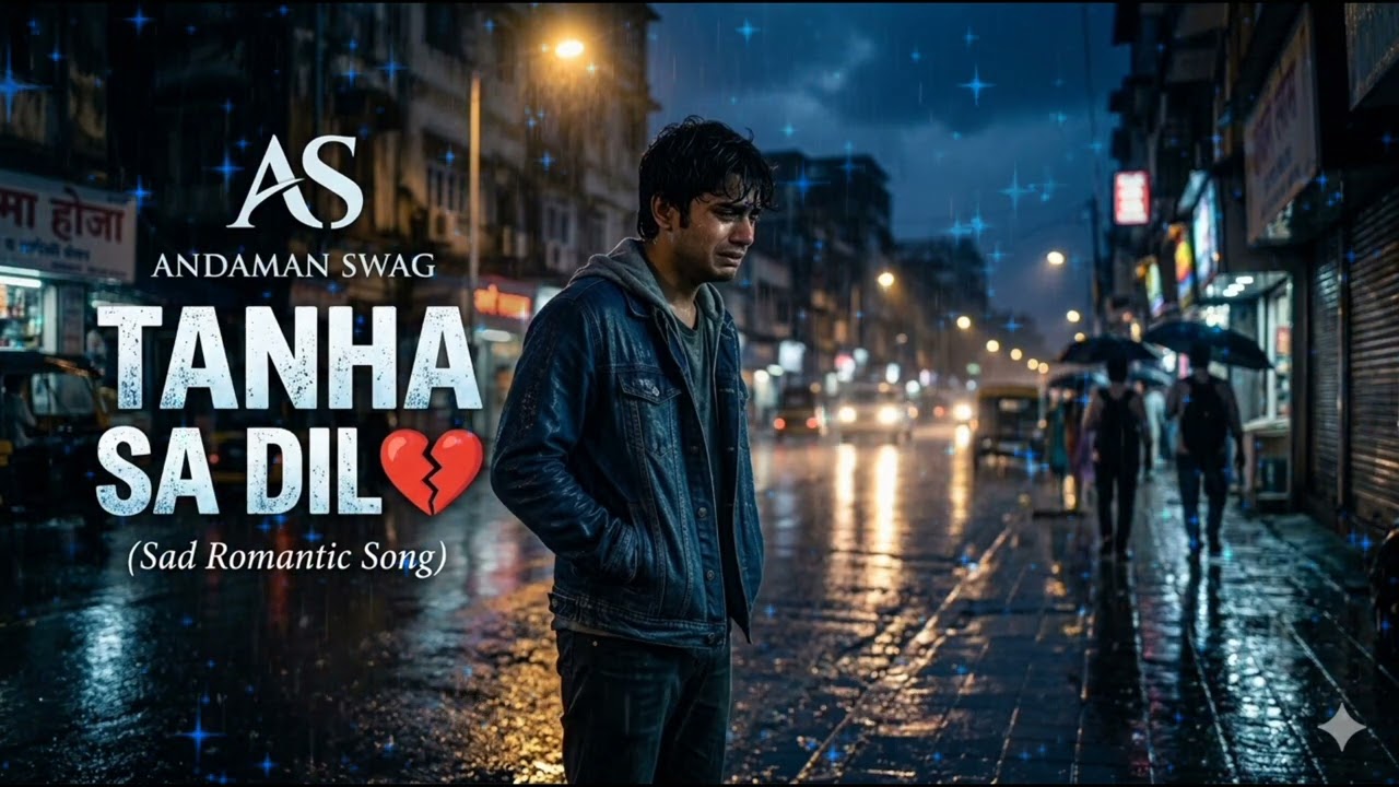 Tanha Sa Dil 💔 | Emotional Hindi Sad Song | Heartbreak Love Story | Andaman Swag