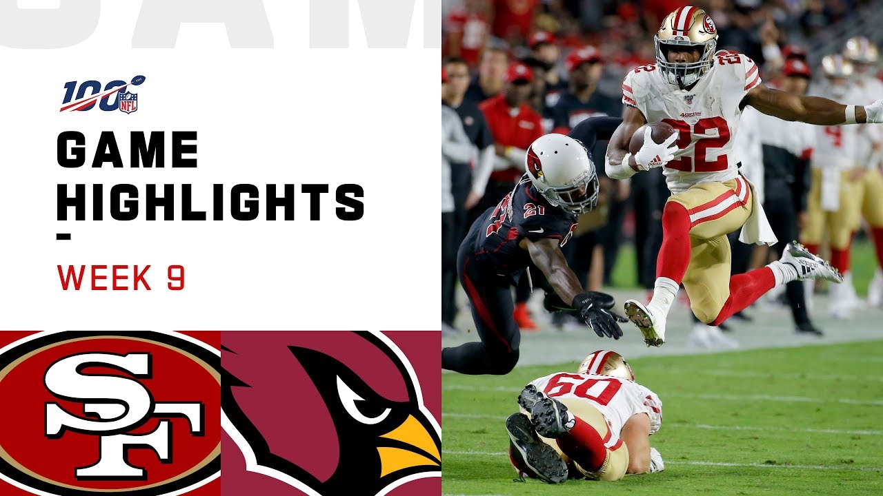 49ers vs. Cardinals Week 9 Highlights | NFL 2019