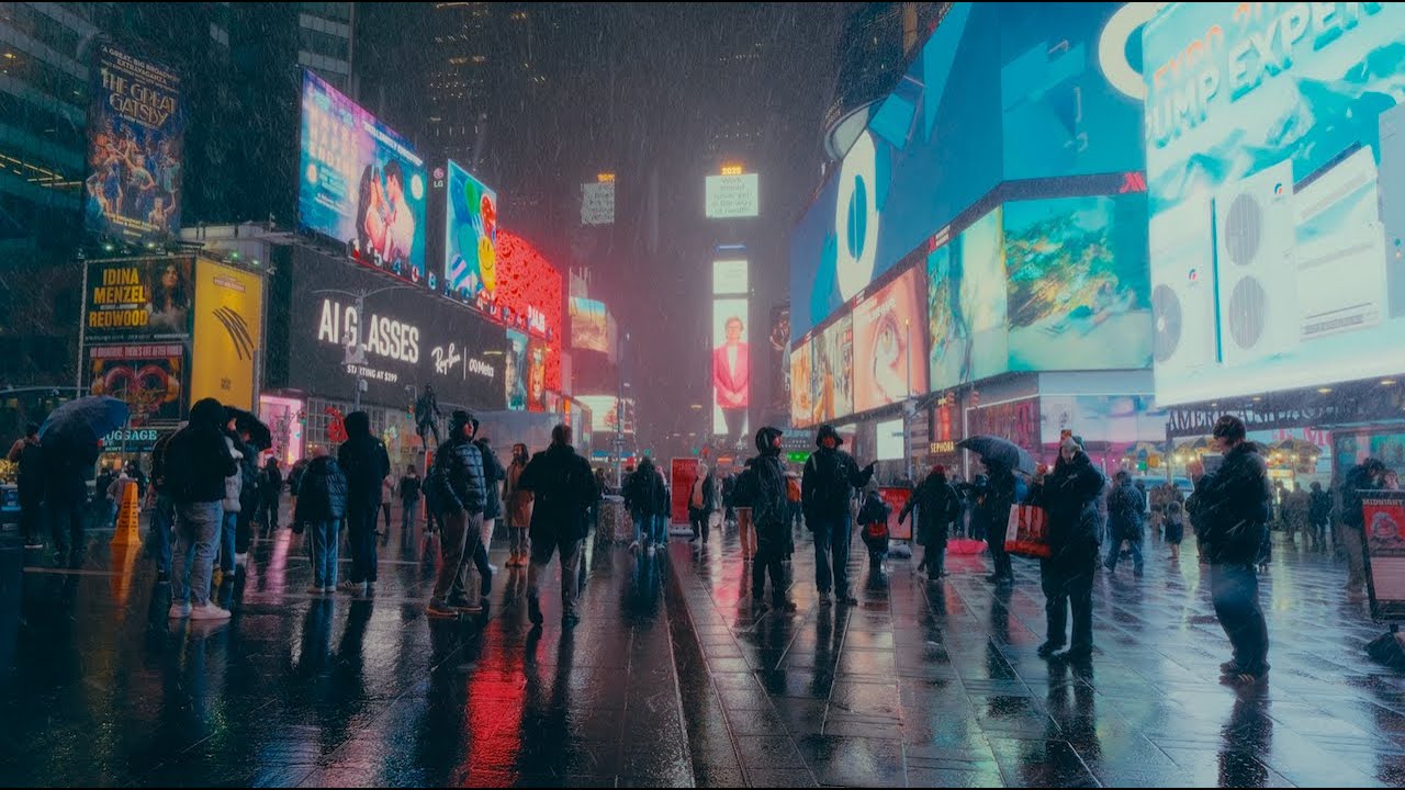 The Night it Snowed in NYC | Fujifilm xh2s
