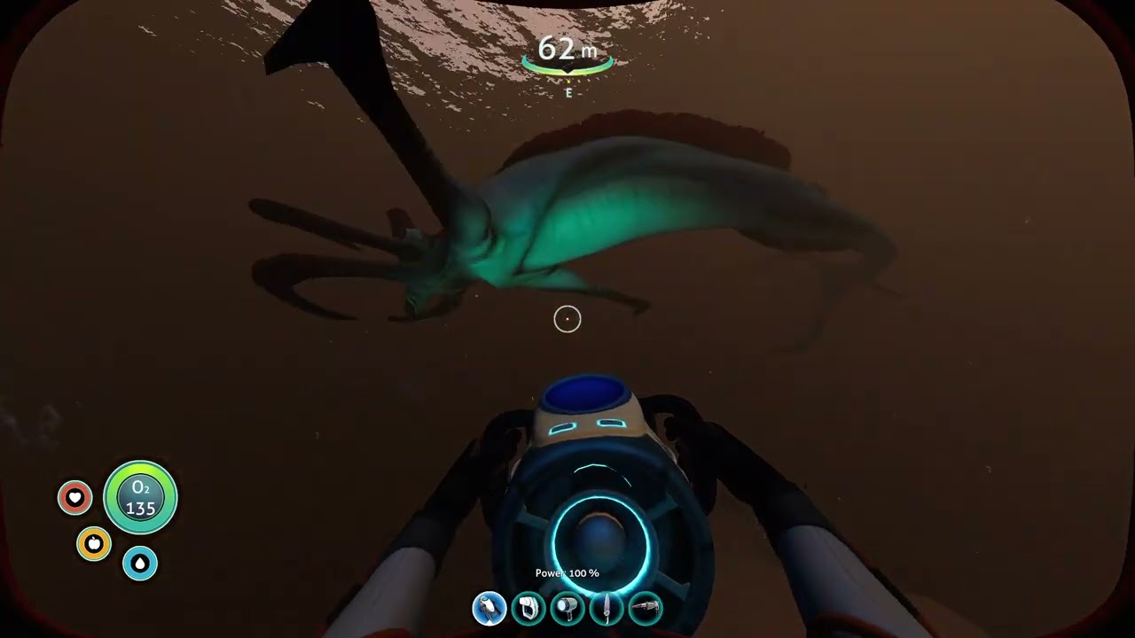 Meet the reaper leviathan | Subnautica Part 1 | HiTMAN V4