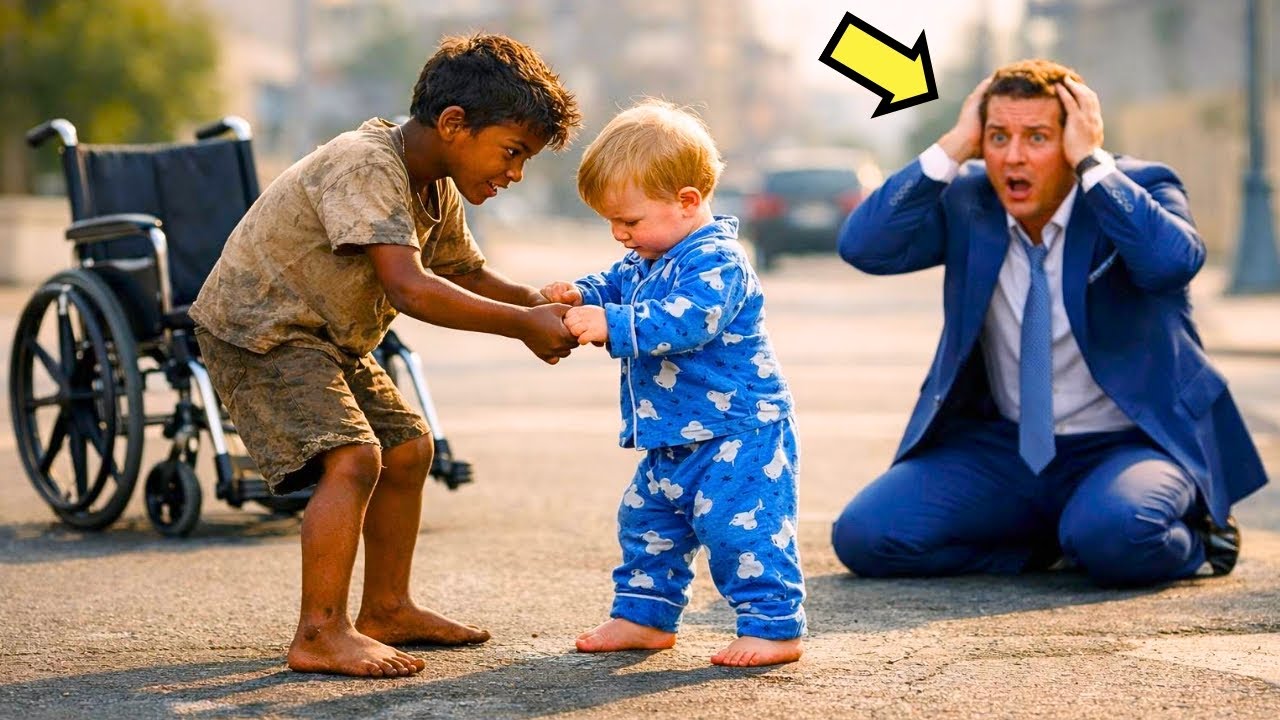 LE DIERON SOLO 7 DÍAS DE VIDA AL HIJO DEL BILLONARIO… PERO LO QUE EL NIÑO MENDIGO HIZO…
