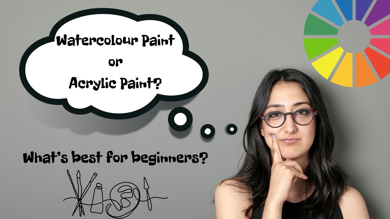 Watercolour vs Acrylic: Which is Best for Beginners? 🎨