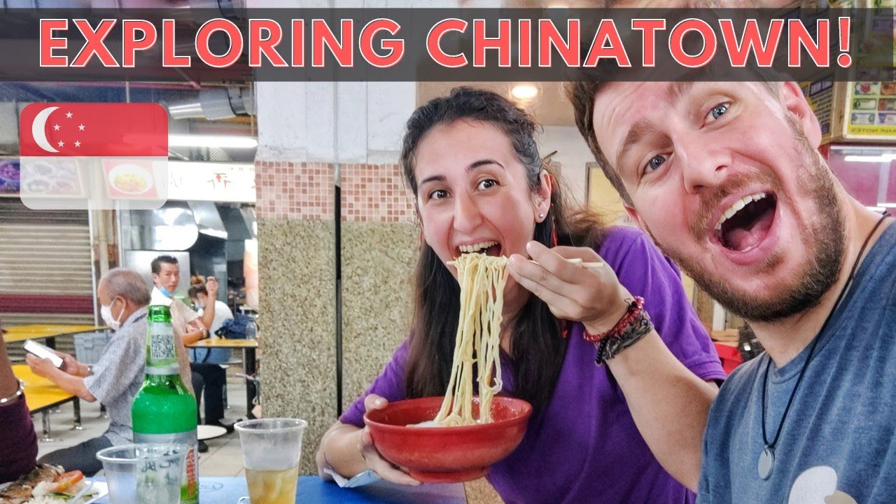 $2 Noodles In Singapore Chinatown