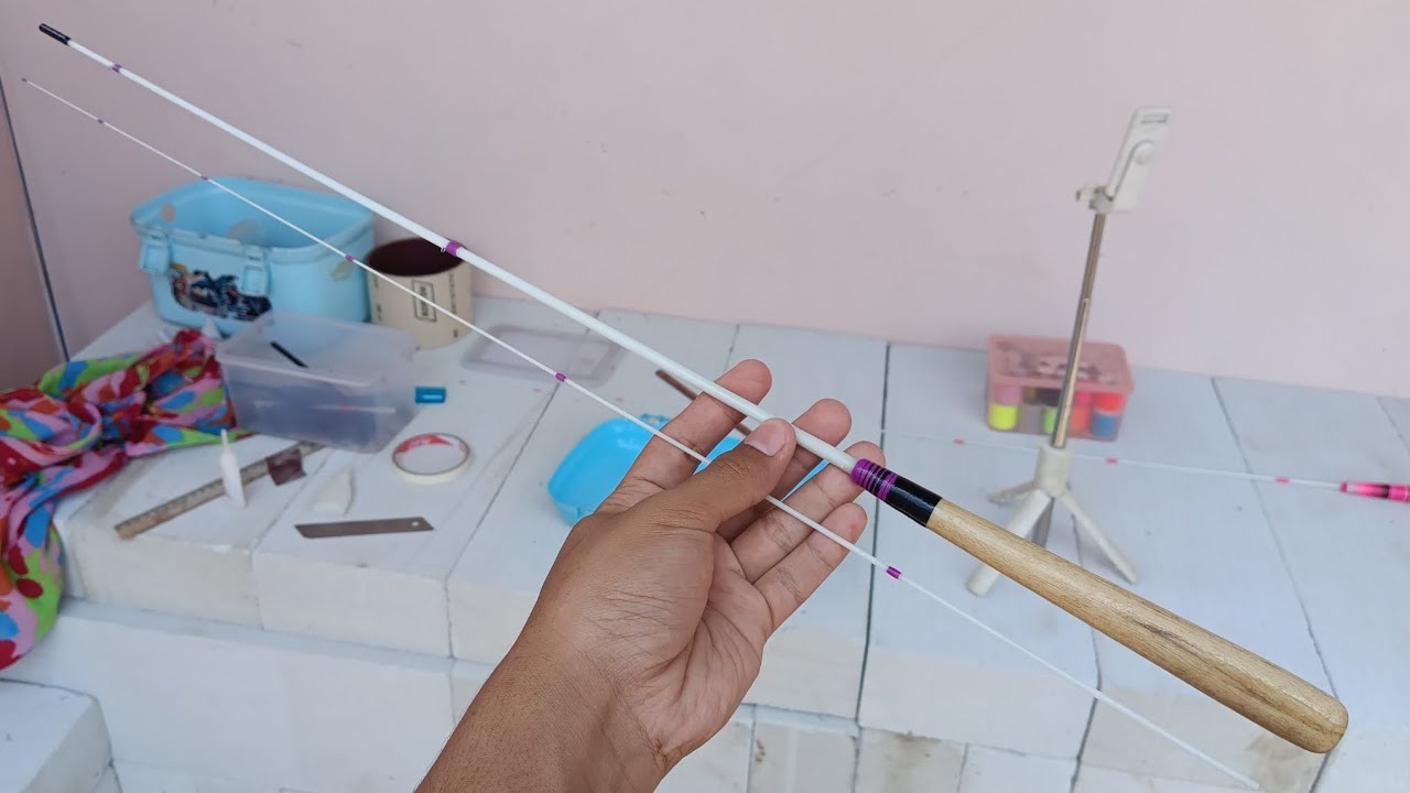 POV: cara bikin joran wader super simpel, hasil bagus dan memuaskan (video dipercepat)
