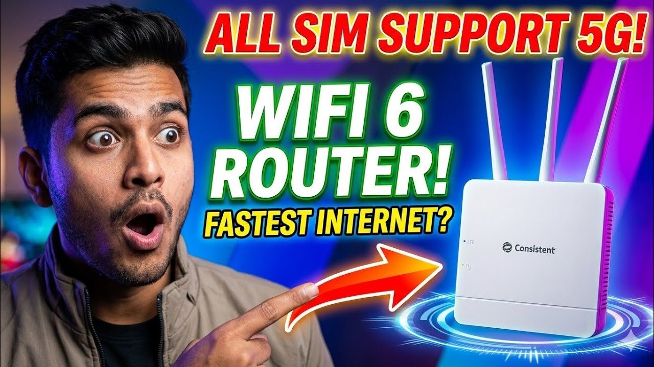 5g Sim Router | Wifi 6 5g Sim Router | 5g Router With Sim Card Slot | Consistent Router