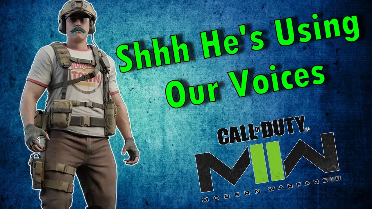 Наклоняя людей их собственным голосом — Modern Warfare II Soundboard Trolling