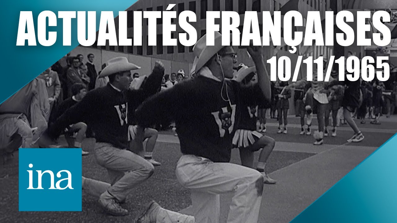 Chez nos cousins d’Amérique : Les Actualités Françaises du 10/11/1965 | INA Histoire