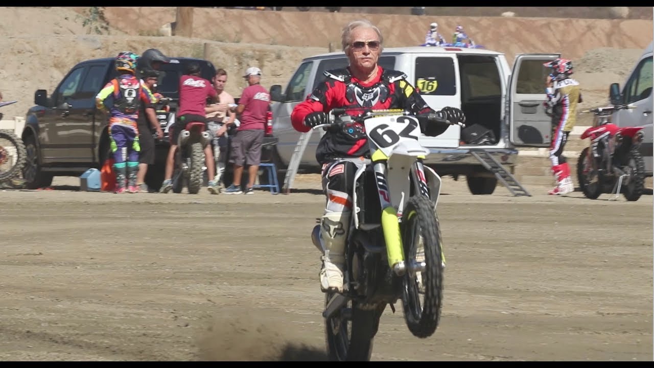 80 YEAR OLD GRANDPA EARL SHREDS DIRT BIKE