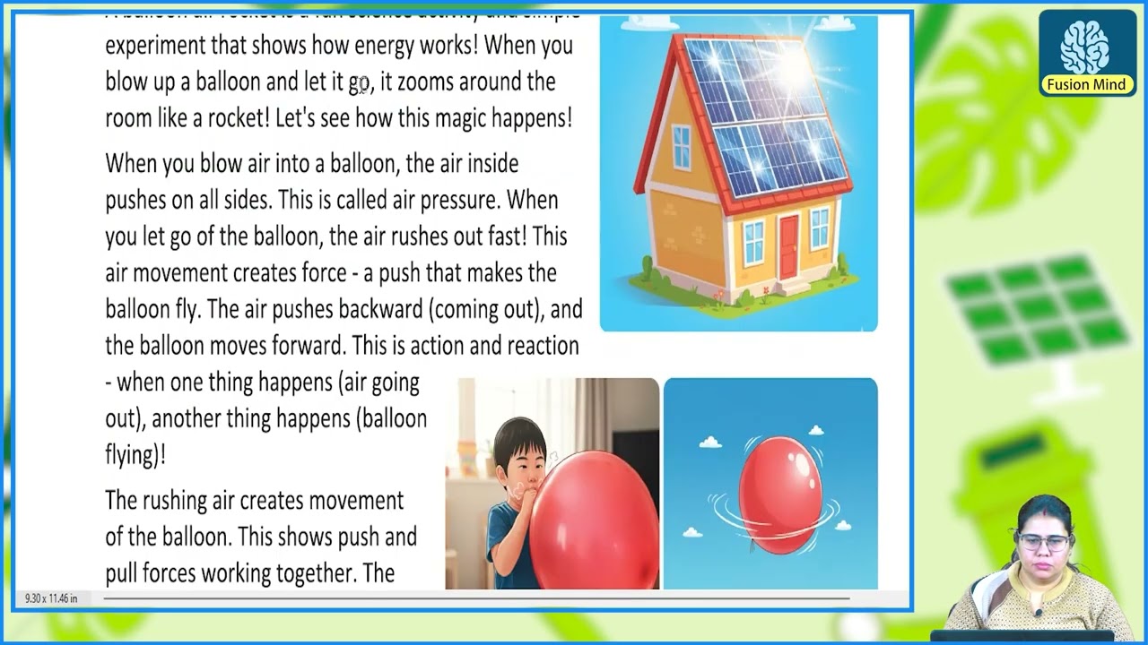 Ch 7 | Fusion Mind | EVS | Class 05 | Energy-How Things Work |  For children