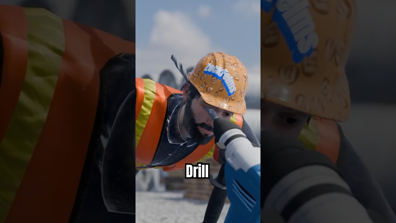 Impaled By Drill Bit 😲