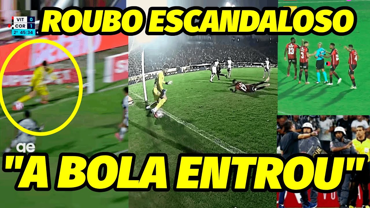 &ldquo;O MAIOR ROUBO DO FUTEBOL BRASILEIRO.. O WILTON PEREIRA VAI SE..&rdquo; CORINTHIANS RECEBE AJUDA CRIMINOSA