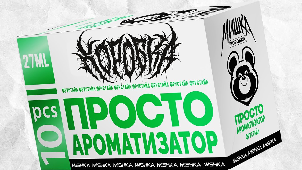 Презентация ПРОСТО АРОМАТИЗАТОР МИШКА x КОРОБКА
