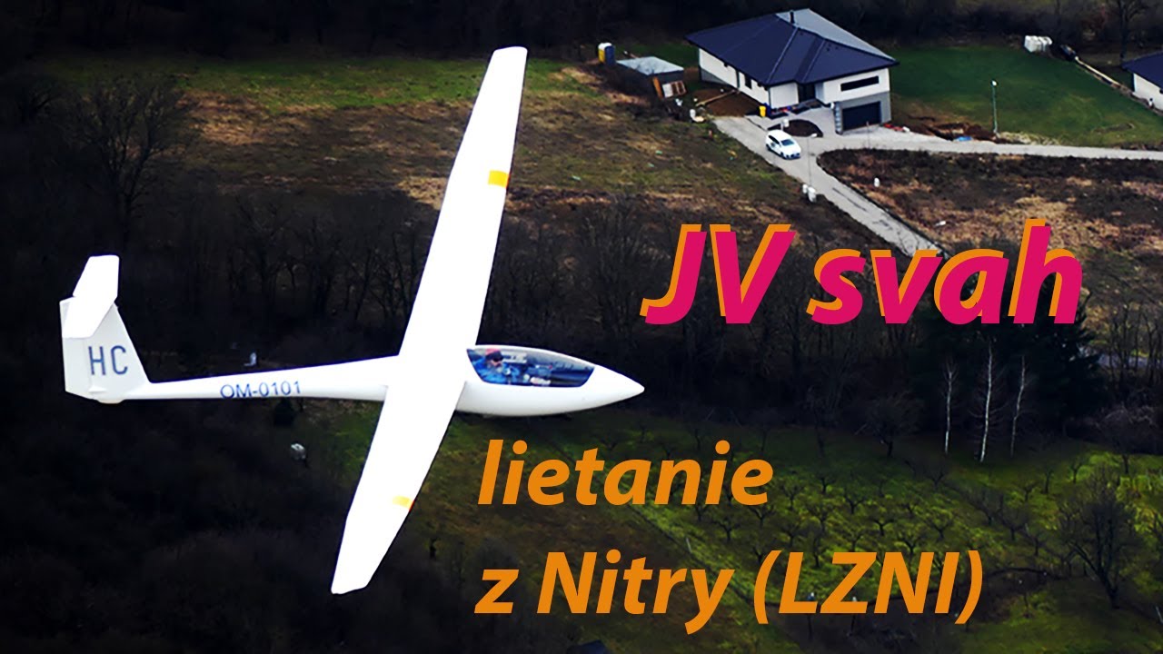 Lietanie JV svahu z Nitry na vetroni #vetrone #lietanie #gliding #pilot