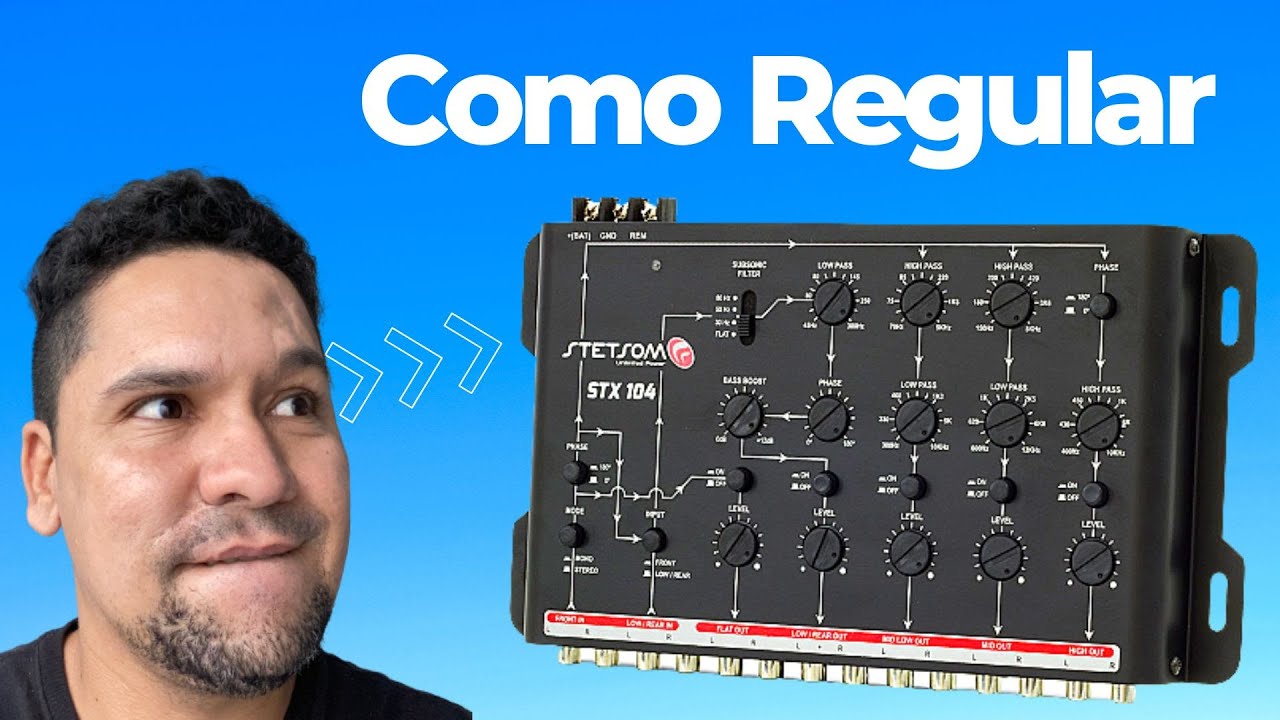 💡como instalar seu Crossover Stx104 Stetsom 5 Vias som automotivo