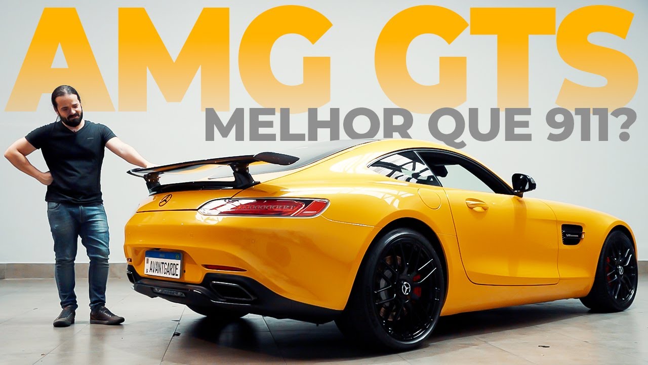 Será o fim do reinado do Porsche 911? Mercedes Benz AMG GTS.