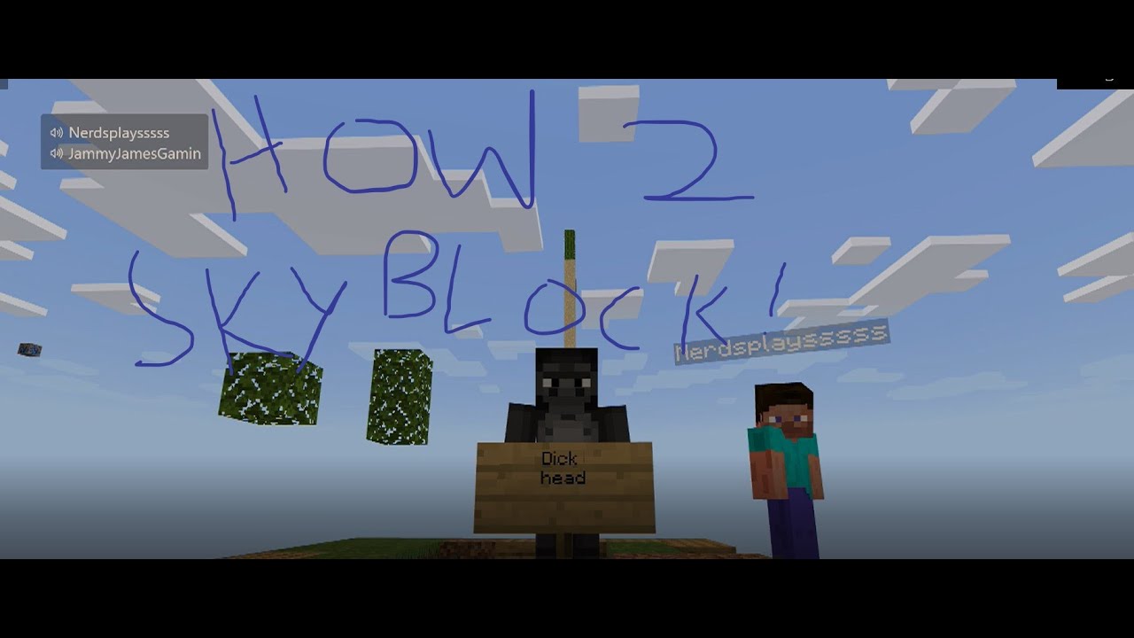 How 2 Skyblock! (With 2 Idiots)
