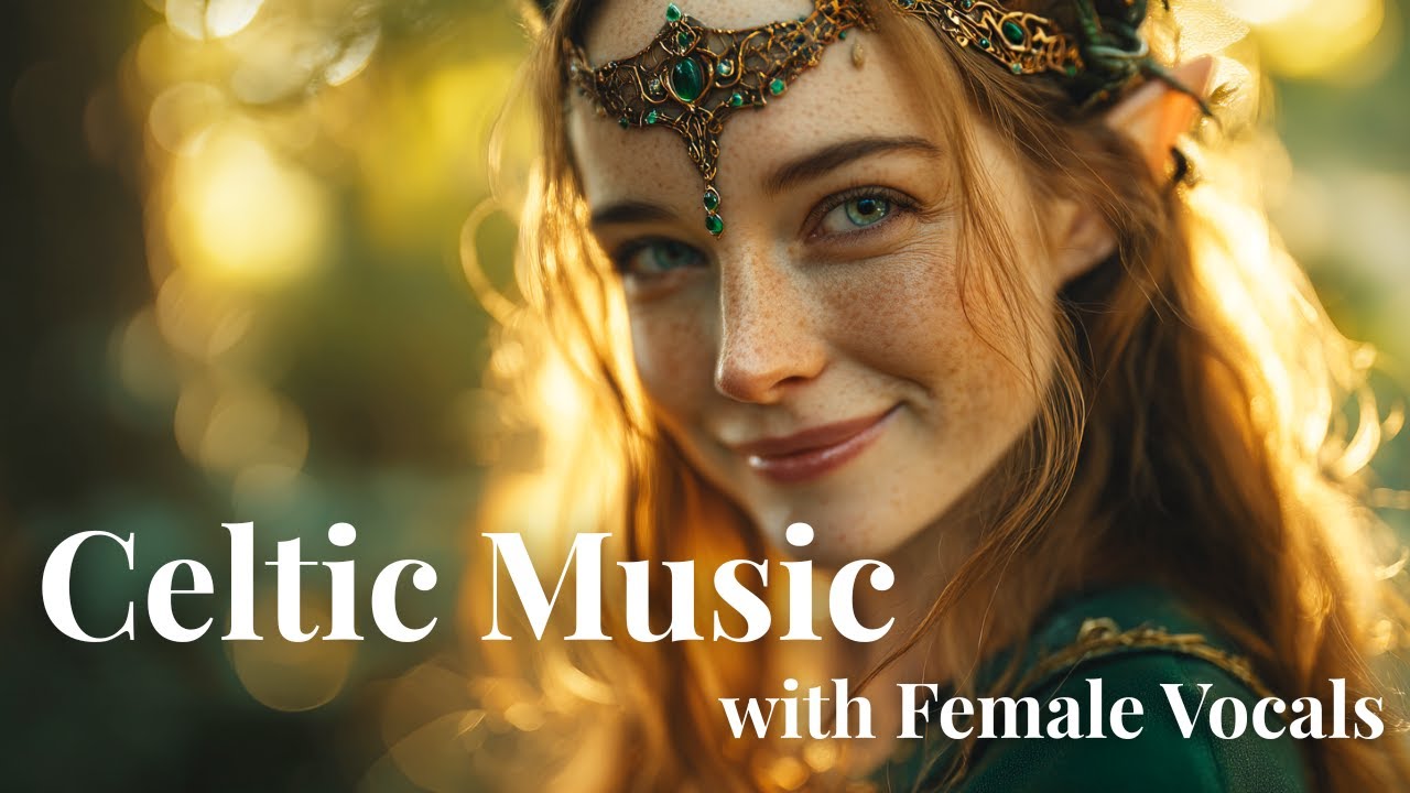 Relaxing Celtic Music with Female Vocals & Harp | Stress Relief, Deep Focus, Peaceful Mind