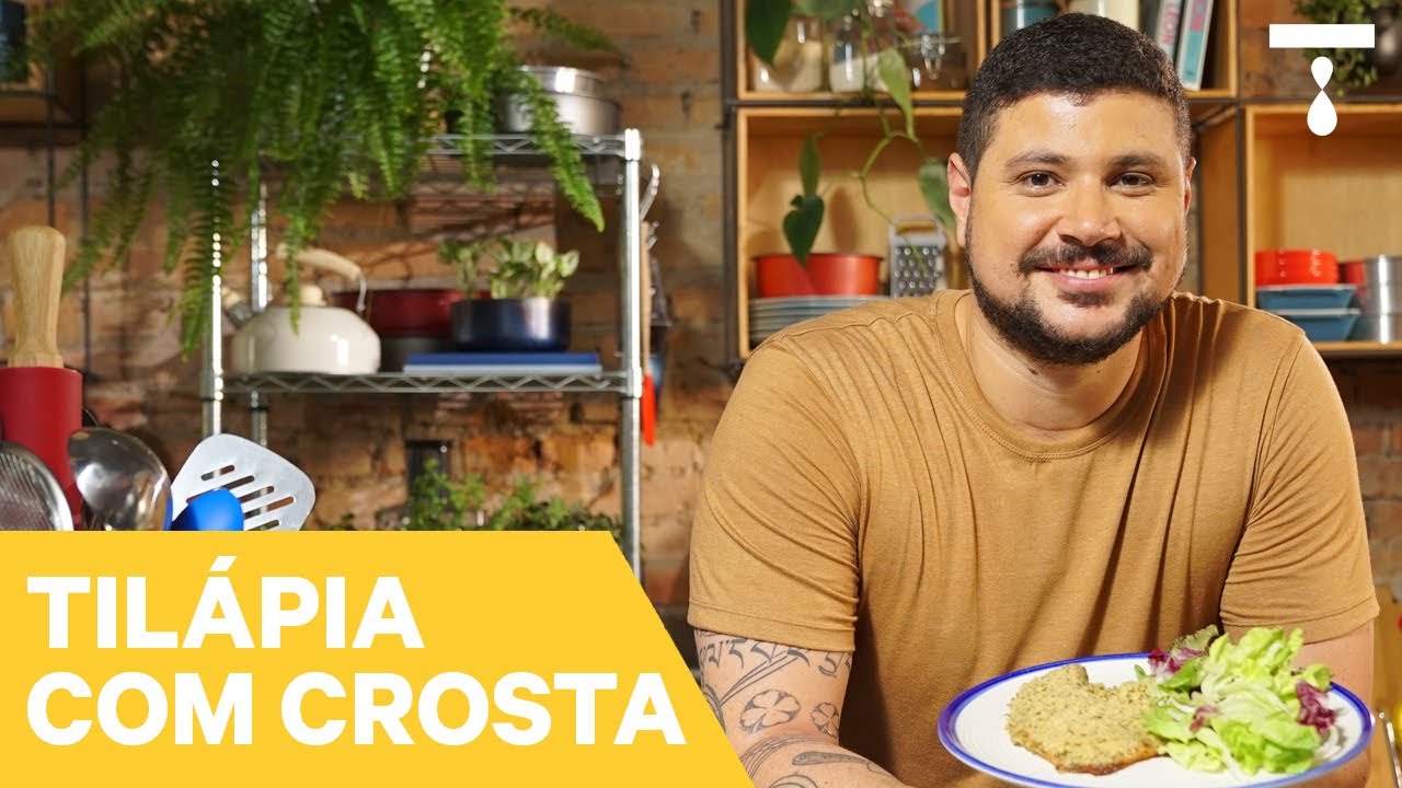 TILÁPIA COM CROSTA DE ERVAS | Saudável Pra Todos com Raul Lemos