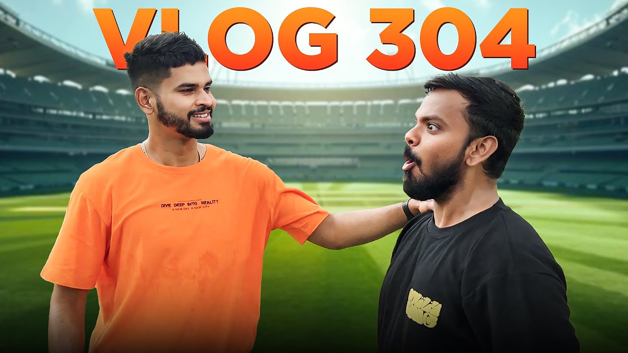 SHREYAS IYER IS A GREAT ACTOR ? @shreyasiyer | VLOG 304