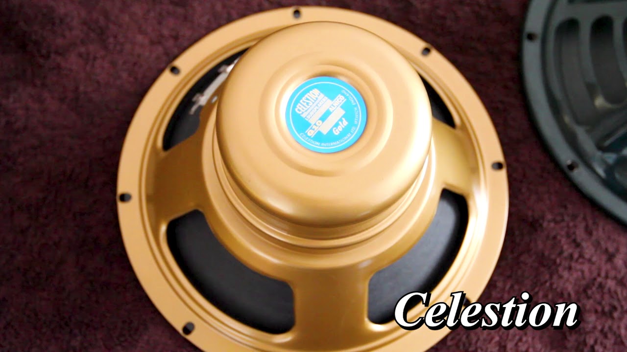 Jensen C10R vs Celestion G10 Alnico Gold DIY Princeton Reverb