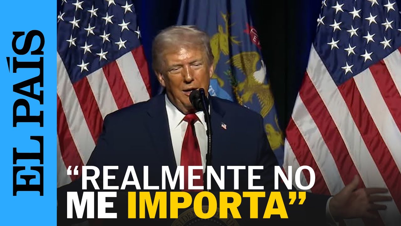 DONALD TRUMP describe al TMEC como "irrelevante" | EL PAÍS