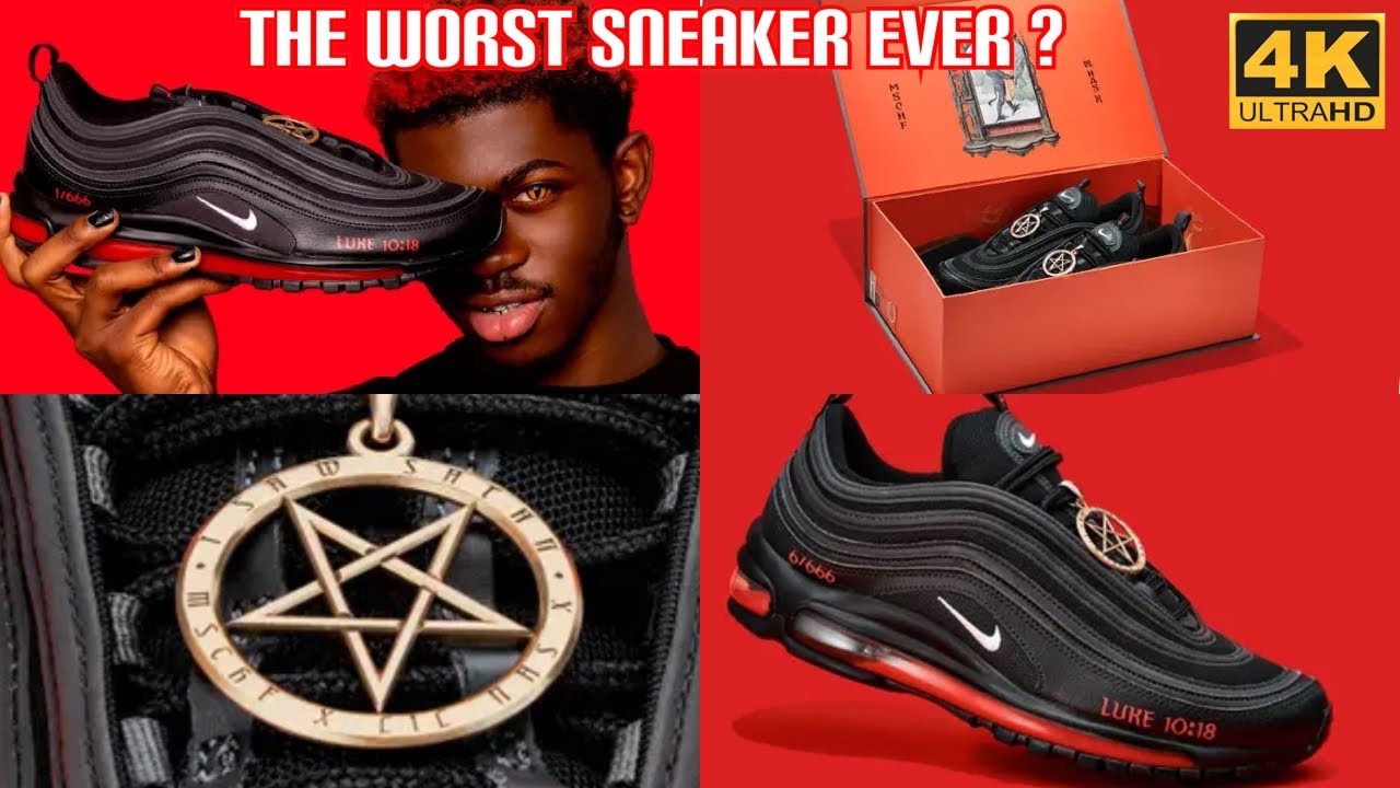 Lil Nas X &ldquo;Satan&rdquo; Nike Air Max 97 Shoes Are Trash
